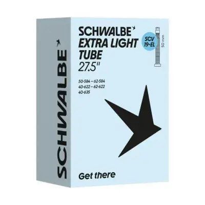 Schwalbe Schlauch Nr. 19-EL SCV 50 mm 27,5/28/29 Zoll