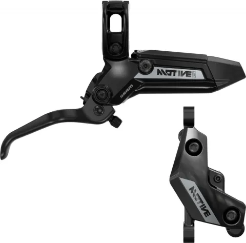 SRAM Motive Silver Scheibenbremse vorne - 4-Kolben Bremse für XC & Trail