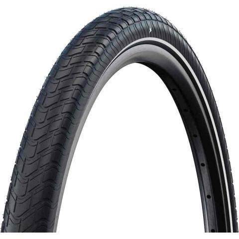 Schwalbe Big Apple 24 Zoll (55-507) Drahtreifen Schwarz Reflex - Ballonreifen für Komfort &…