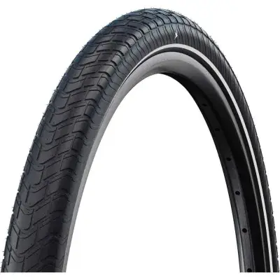 Schwalbe Big Apple 24 Zoll (55-507) Drahtreifen Schwarz Reflex - Ballonreifen für Komfort &…