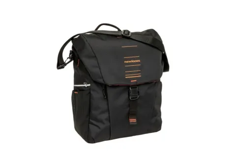 New Looxs Radtasche Vigo Single Black Orange 18L Orange - sportliche Einzeltasche für Alltag & Tour