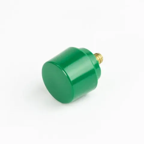 Abbey Tools Ersatz-Kunststoffschlagfläche für Titan-Hammer Team Issue Ø 32 mm Grün - präziser…
