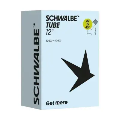 Schwalbe Schlauch Nr. 1 12 Zoll - AV45° 40 mm, 47-62-203