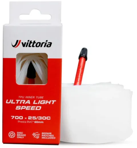 Vittoria Schlauch Ultra Light Speed 700x25/30 30 - extrem leichter Rennradschlauch mit 40 mm…