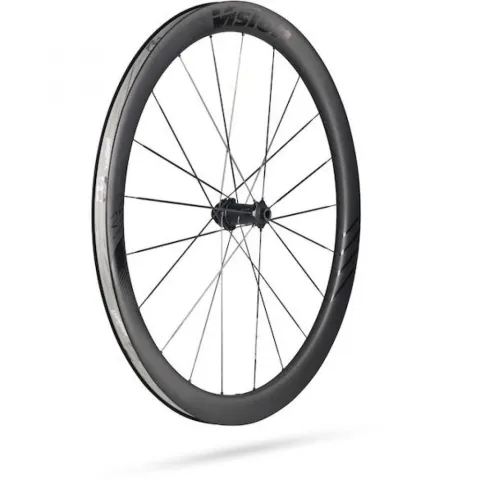 Vision Laufradsatz Metron 45 RS 45 Schwarz - leichter Aero-Carbon-Laufradsatz für Rennrad