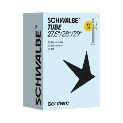 Schwalbe Schlauch Nr. 19 SV 60 mm 27,5/28/29 Zoll