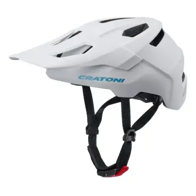 Cratoni WildCat Kinder MTB-Helm white matt S-M, 49-56 Zentimeter, 12 Belüftungen, CleanTex Polster,…