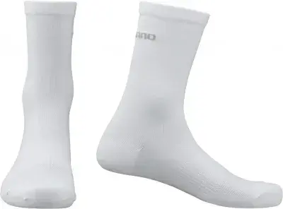 SHIMANO PERFORMANCE SOCKS WHITE Größe S/M WHITE - atmungsaktive Radsocken
