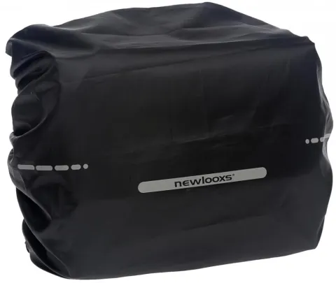 New Looxs Regenüberzug Single Basic Black (Einzeltasche) Black - zuverlässiger Regenschutz
