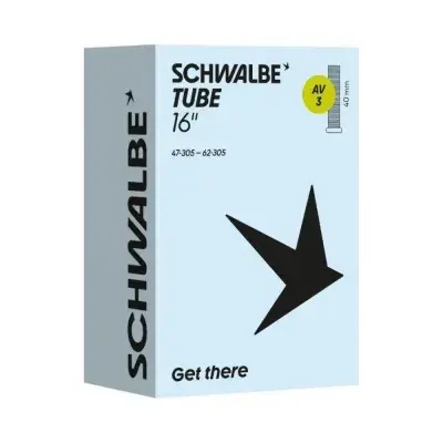 Schwalbe Schlauch Nr. 3 16 Zoll - AV 40 mm, 47-62-305
