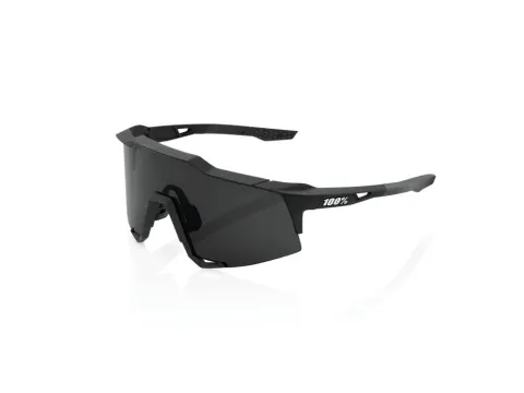 100% Speedcraft - Smoke Lens unis Soft Tact Black - maximale Performance und Sicht