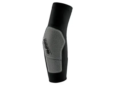 100% Ridecamp elbow pads XL black/grey - leichter Ellbogenschoner mit Top-Belüftung