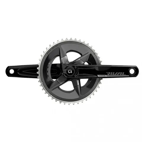 SRAM Rival AXS Powermeter Kurbel 2-fach 35/48Z 170mm - präzise Leistungsmessung