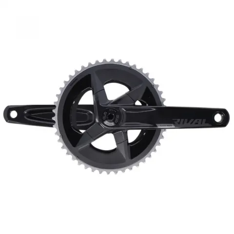 SRAM Rival AXS Powermeter Kurbel 33/46 Z, 175 mm, DUB, 12-fach - präzise Leistungsmessung