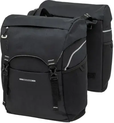 New Looxs Doppelpacktasche Sports Black 2x 19L Black - viel Stauraum für Alltag und Tour