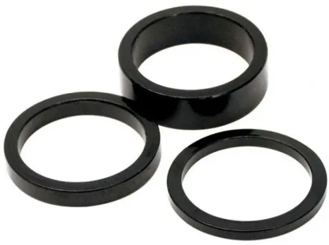 Longus Spacer 5 mm - Aluminium-Spacer für 1 1/8" Gabelschaft, präziser Längenausgleich