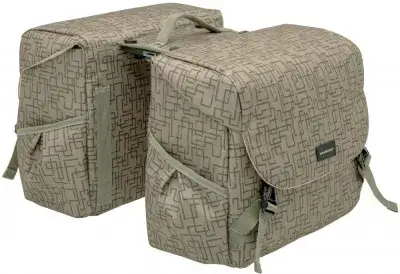 New Looxs Doppelpacktasche Mondi Joy Double MIK 2x17,5L Black - viel Stauraum für Alltag & Tour