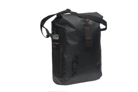 New Looxs Radtasche Varo Single Black 20L Black - wasserdichte Gepäckträgertasche