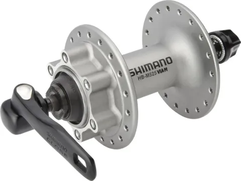 SHIMANO Vorderradnabe HB-M525 6-Loch Schnellspanner - 434 g, Deore Disc 32 Loch