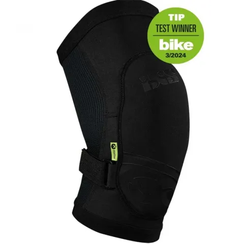 IXS Sports Division iXS Flow 2.0 knee guards S black - leichte Knieprotektoren mit Xmatter-Schutz