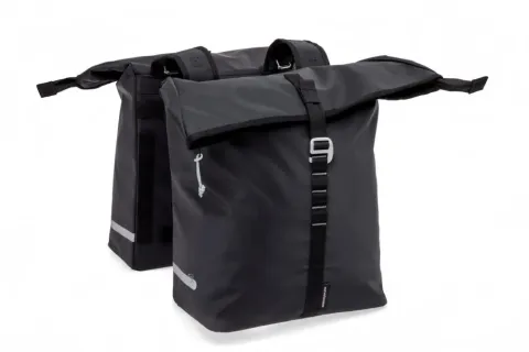 New Looxs Doppelpacktasche Cantos Double - robuste, wasserabweisende Gepäckträgerlösung