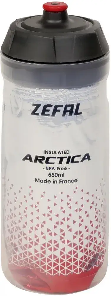Zéfal Trinkflasche Arctica Pink 550 ml 550 Pink - isolierte Fahrradlasche für kühle Drinks