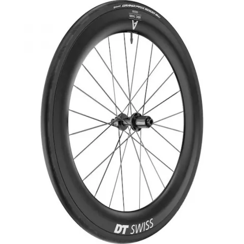 DT Swiss ARC 1400 Dicut 65 Carbon Laufrad 622x22mm Disc - Aerodynamisches Rennrad Laufrad Schwarz -…
