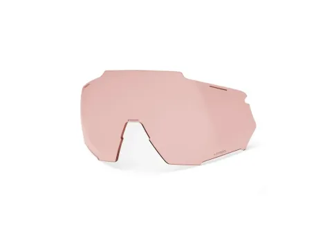 100% Racetrap 3.0 HiPER Replacement Lens unis Coral - kontraststarkes Ersatzglas