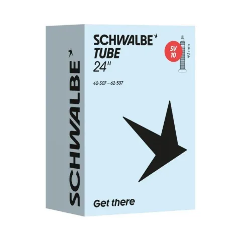 Schwalbe Schlauch Nr. 10 24 Zoll - SV 40 mm, 40/62-507