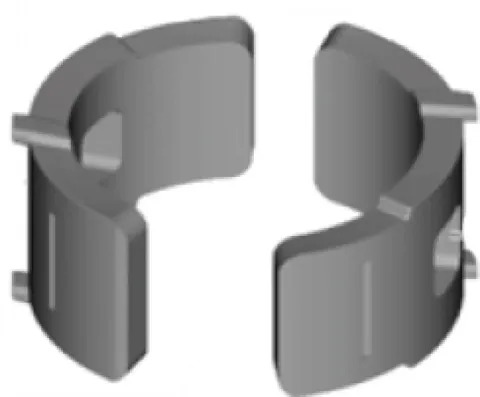 SHIMANO Schellenadapter FD-M4000 F. M-SIZE/DIAMETER 31.8MM F.TS - 8MM