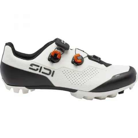 Sidi MTB DOMINATOR X ice white 41 Weiß - steifer MTB-Schuh mit präzisem Drehverschluss