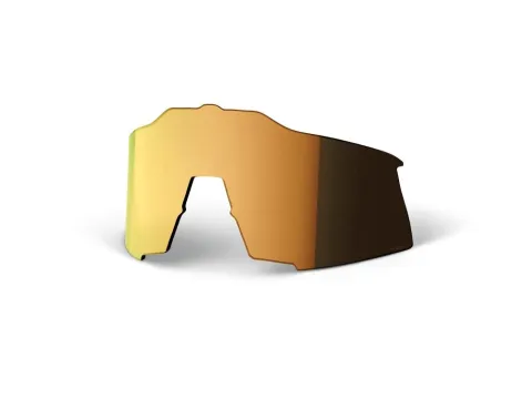 100% Speedcraft - HiPER Mirror Replacement Lens unis gold - kontraststarkes Ersatzglas für jede…
