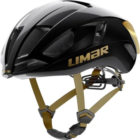 Limar Air Atlas W&B Onix Black Gold S Schwarz/Gold - aerodynamischer Rennradhelm