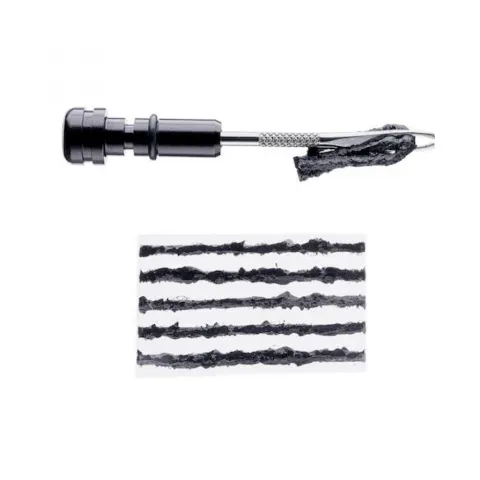 Axle Tire Plug Set 34 Schwarz - Reparatur-Set für 15 mm Steckachsen, aktueller Stand der Technik