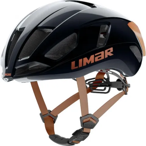 Limar Air Atlas W&B Midnight Black Bronze M Schwarz/Bronze - aero Rennradhelm moderne Ausführung