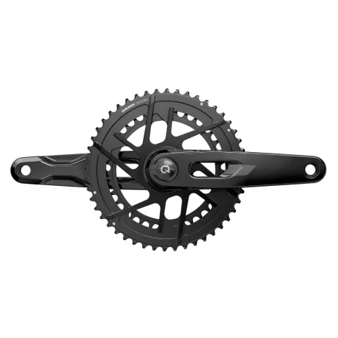 SRAM Quarq Rival E1 Powermeter Kurbelgarnitur 170mm 48-35T - DUB Carbon Rennrad Kurbel mit…