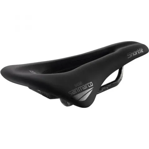 Selle San Marco Sattel Shortfit 130 Carbon FX 130 x 255 mm Schwarz - maximaler Komfort & Performance