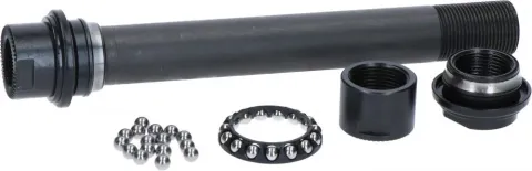 SHIMANO Hohlachse WH-MT500-R Komplettkit - für 29" MTB-Laufräder, Schnellspanner, Disc