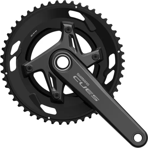 SHIMANO Kurbelgarnitur CUES FC-U6030-2,170mm, 50x34Z, 9/10-fach, 2-tlg - 6030-2, 2,, 170mm, 50x34,…