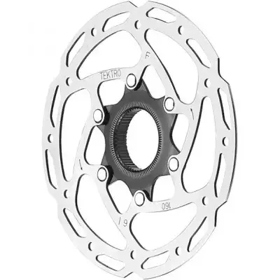 TEKTRO Bremsscheibe TR-45 Centerlock 45 Stainless - starke Bremsperformance & hohe Wärmeableitung -…