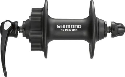 SHIMANO Vorderradnabe HB-M525 6-Loch Schnellspanner - ca. 434 g 36 Loch