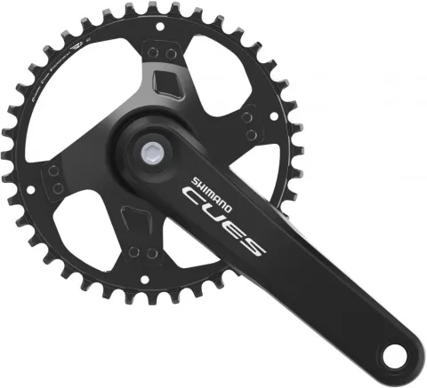 SHIMANO Kurbelgarnitur CUES FC-U4000 175 mm 40Z - moderne Antriebseinheit für 9/10/11-fach