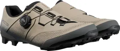 SHIMANO Fahrradschuhe XC503 Herren/Damen MTB SPD Größe 47 Beige - XC-Race Schuh mit BOA und ULTREAD…
