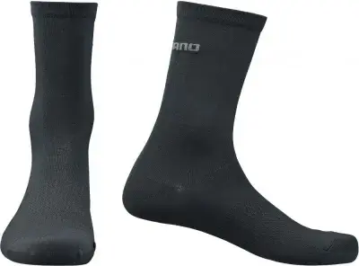 SHIMANO PERFORMANCE SOCKS BLACK Größe L/XL BLACK - atmungsaktive Radsocken