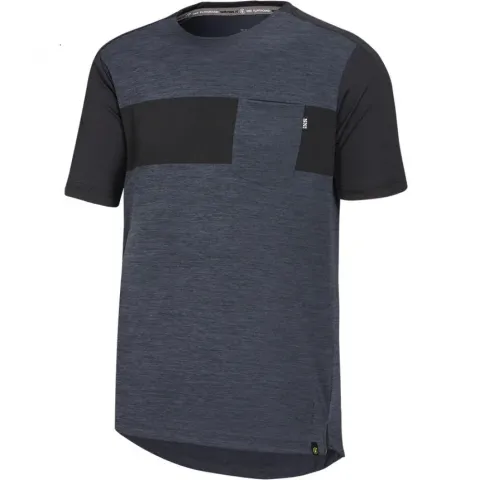 IXS Sports Division iXS Flow X Kids Short Sleeve Jersey KM Black-Solid Black - atmungsaktives…