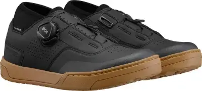 SHIMANO GF800, SCHUH, WOMEN, FLAT, BLACK/AMBER, GR. 40 Fahrradschuhe - 800,