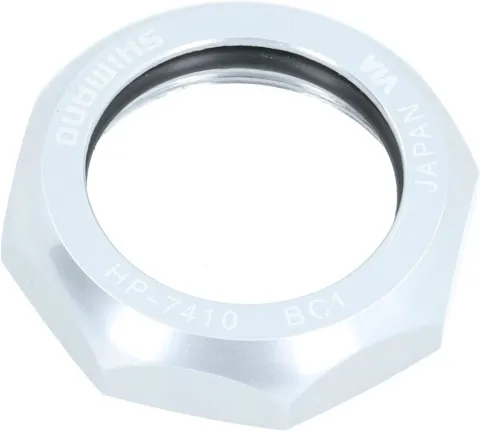 SHIMANO Kontermutter HP-7410 BSA 1,37 x 24 mm Größe 37 - präzise Lagersicherung