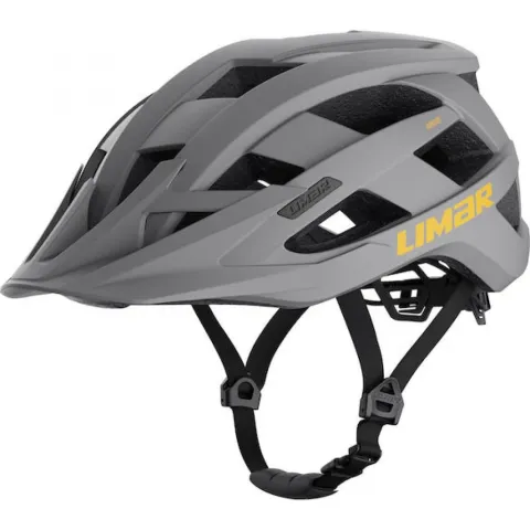 Limar Alben Matt Gray L Grau - leichter MTB-Helm mit maximaler Abdeckung