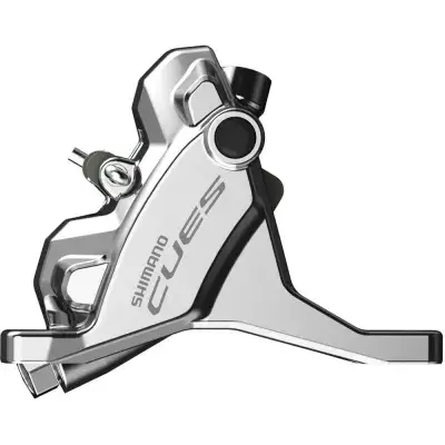 SHIMANO Bremssattel CUES BR-U6030 HR, Post-Mount, silver polished - kraftvolle Kontrolle
