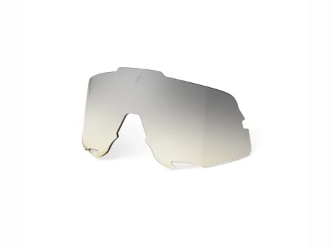 100% Glendale - Mirror Replacement Lens unis low-light yellow silver - optimale Sicht bei wenig…